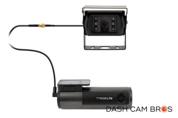 Front And Rear Camera Wired | DR750X-2CH-TRUCK-LTE-PLUS Front + External Rear Dash Cam | Dashcam Bros