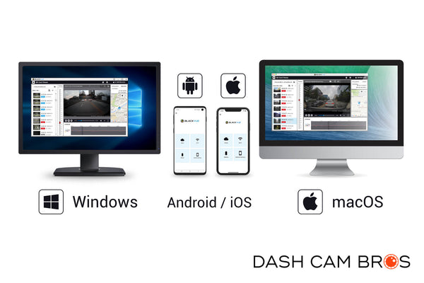 Desktop & App Viewers Available | DR750X-3CH-TRUCK-PLUS | DashCam Bros