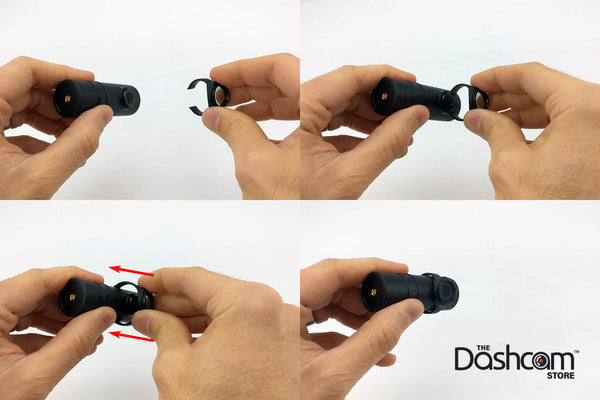 Clips Directly On | BlackVue DR430, 470, 590, 650, 750S, 900S Rear Camera Slip-On Polarizing Filter