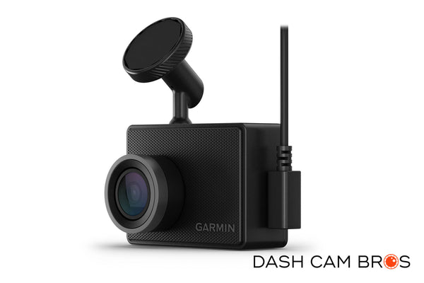 Includes Long Power Cable for Routing Up and Through Headliner, Down to USB Power Outlet | Garmin Dash Cam 47 | DashCam Bros