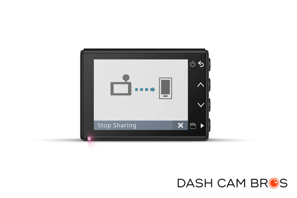1080p Single Lens Dashcam with WiFi for Direct Connection | Connection Display | Garmin Dash Cam 47 | DashCam Bros