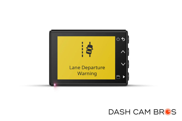 Lane Departure Warning | Garmin Dash Cam 57 | DashCam Bros
