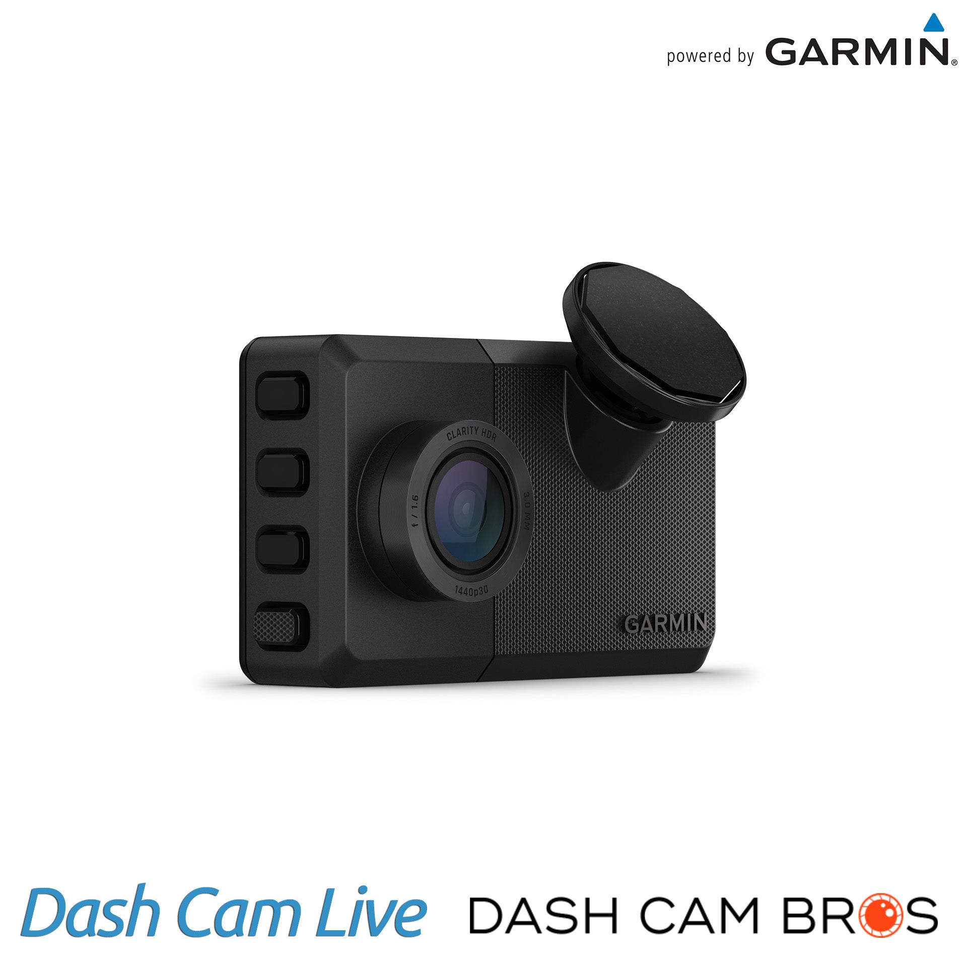 Garmin Dash Cam Live Always-Connected 1440p LTE