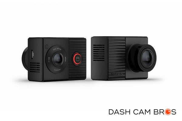 Front and Inside Camera Views |  Garmin Dash Cam Tandem | DashCam Bros