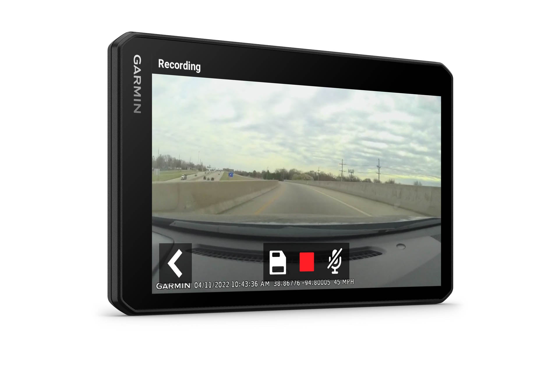 Built-In Front-Facing 1080p Dash Cam | Garmin DriveCam 76 | DashCam Bros