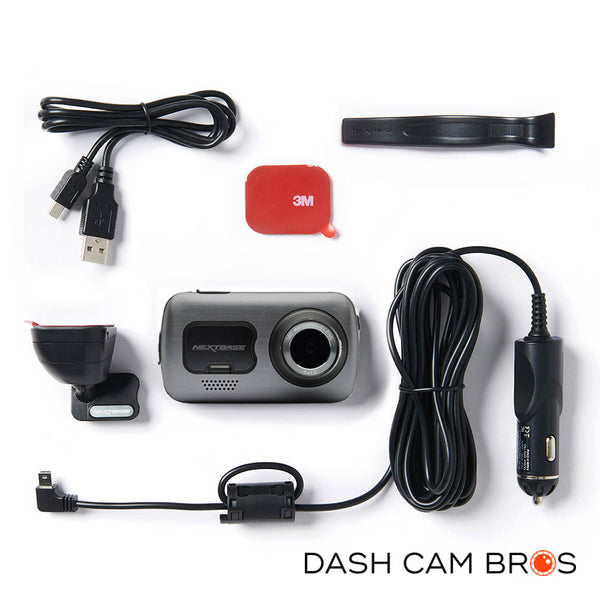 Box Contents | Nextbase 622GW 4K Touchscreen Dashcam With Amazon Alexa | DashCam Bros