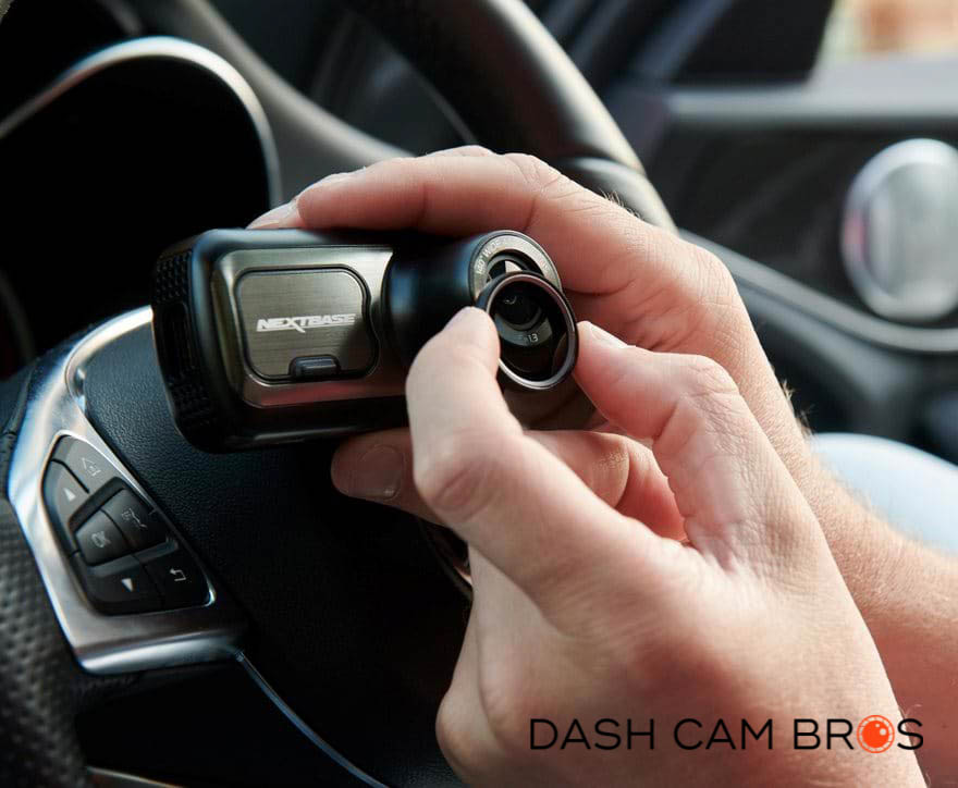 Snaps onto Front Of Camera Lens | Nextbase Series-2 Dash Cam Polarizing Filter | DashCam Bros