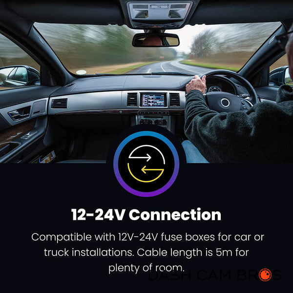 12-24v Connection | Nextbase Direct-Hardwiring Kit | DashCam Bros
