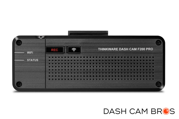 Backside Dashcam View | Thinkware F200 Pro Dual Lens Dashcam | DashCam Bros