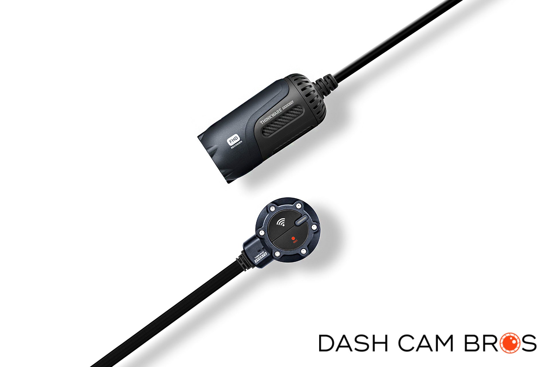 Thinkware M1 Motorcycle/ATV Dual Lens HD WiFi Dash Cam - DashCam Bros