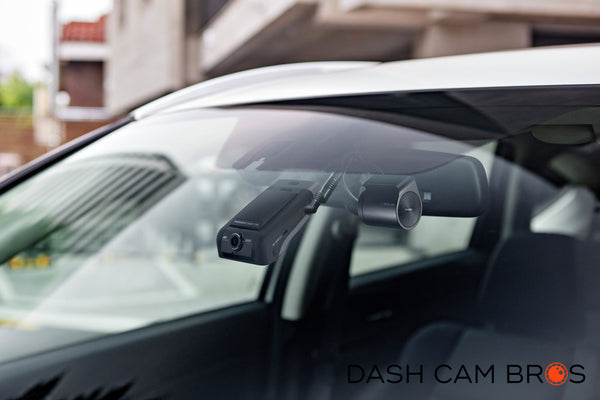 Driver Side Exterior Front View w/ Optional Radar Module | Thinkware U1000 Dual Lens Dash Cam | DashCam Bros