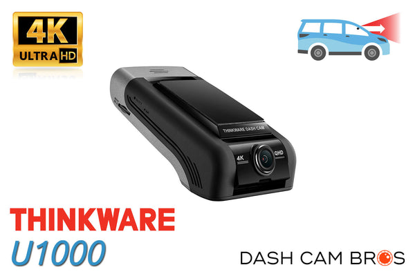 4K Ultra HD Front -Facing Camera For Sale | Thinkware U1000 Single | DashCam Bros