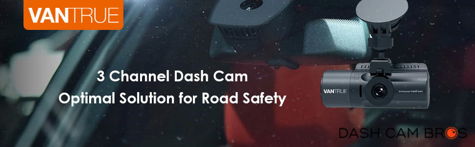 Vantrue N4 3 Channel Dash Cam