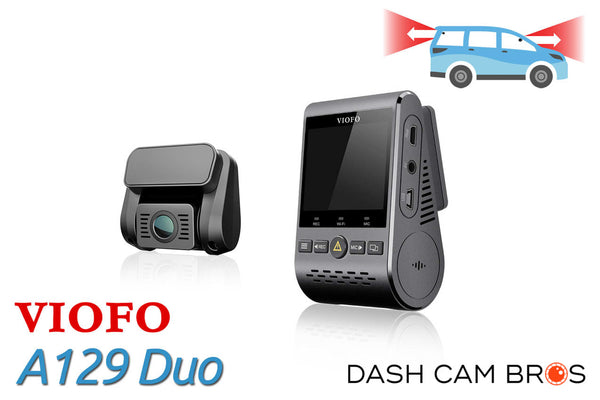For Sale Now | VIOFO A129 Plus Duo Front and Rear Dual Lens Dash cam | DashCam Bros