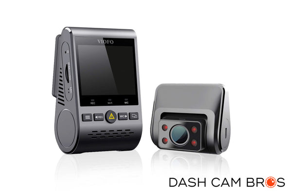 Front And Interior Camera | VIOFO A129 Plus Duo IR Front and Interior Dual Lens Dash cam | DashCam Bros