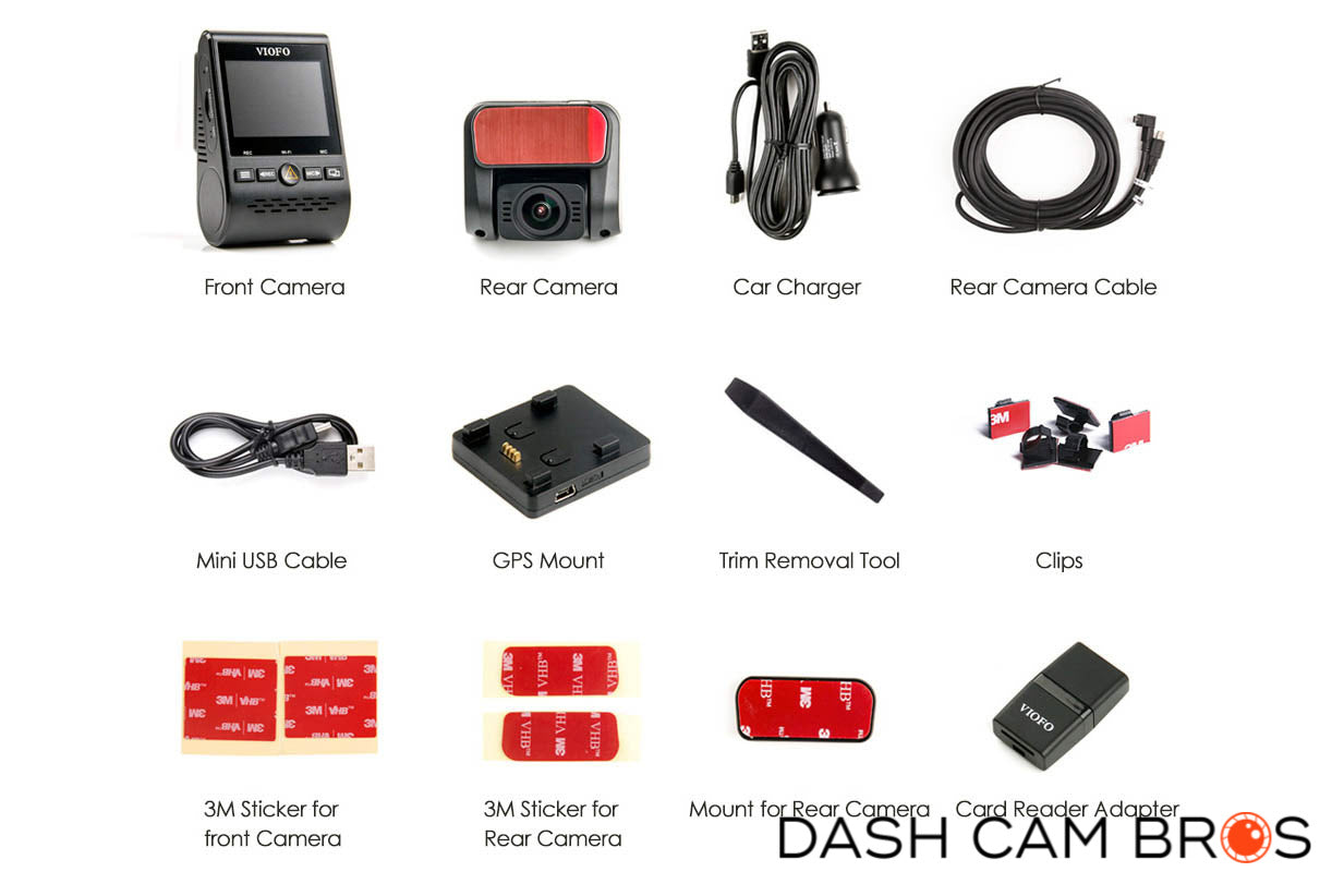 A129 5GHz Wi-Fi Full HD Dash camera