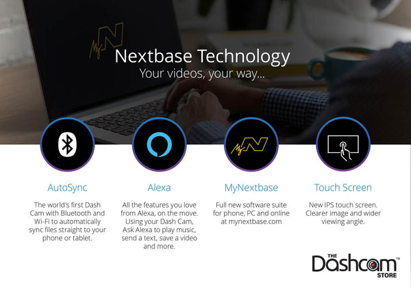 More Features | Nextbase 622GW 4K Touchscreen Dashcam With Amazon Alexa | DashCam Bros