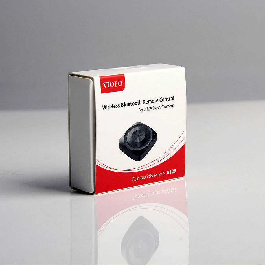 Viofo Dash Cam - The A129 Bluetooth Remote Control can